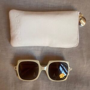 Apercu Claude sunglasses in Vanille